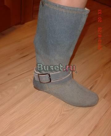 Почти новые джинсовые сапожки Camelot Ростов-на-Дону