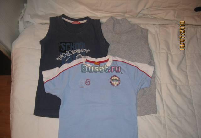 Кофты и футболки на мальчика 4-6 лет Москва
