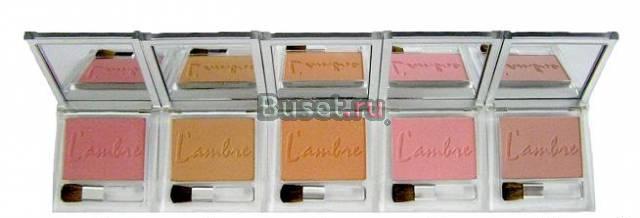 Satin blush  Румяна от lambre, 7,5г., 5 оттенков Екатеринбург
