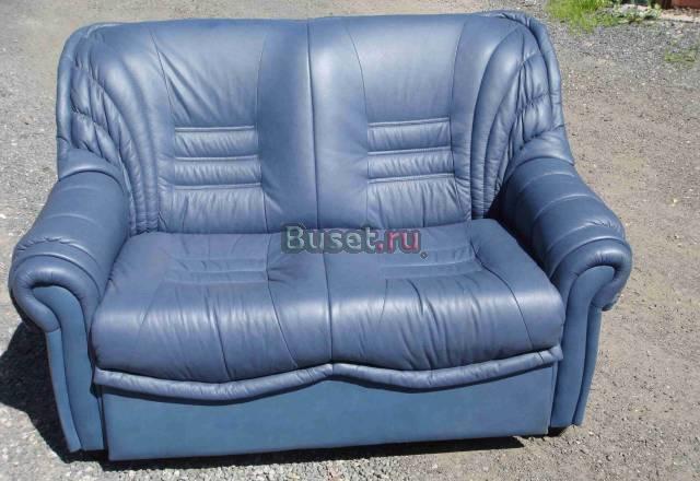 Диван кожаный раскладной Санкт-Петербург