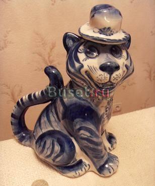 Гжель Штоф тигр Москва