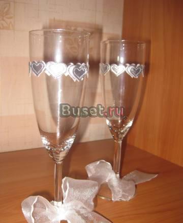 Свадебные бокалы Санкт-Петербург