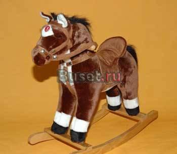 Мягкая лошадка-качалка(германия) Москва
