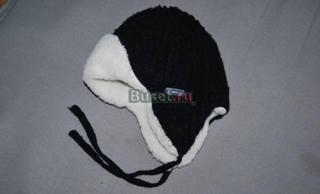 Шапки зимние вязанные с подкладкой из иск.меха. р Москва