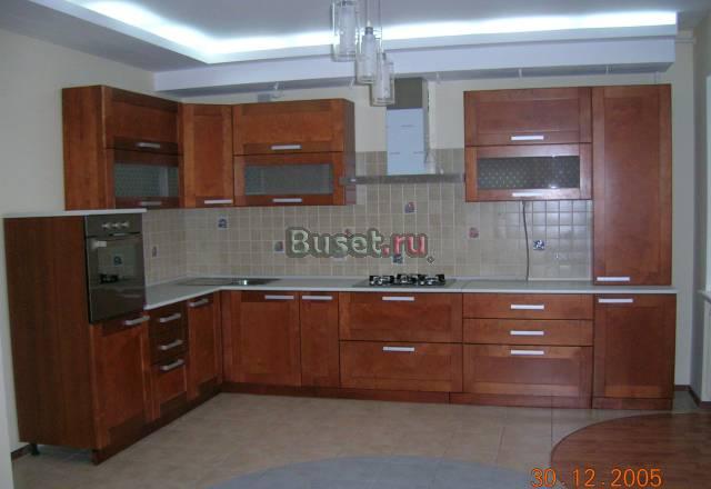 Мебель-кухни из натурального дерева на заказ Москва