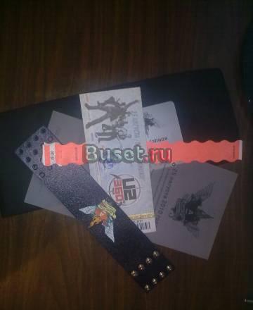 2 билета на концерт группы U2 RED zone Москва