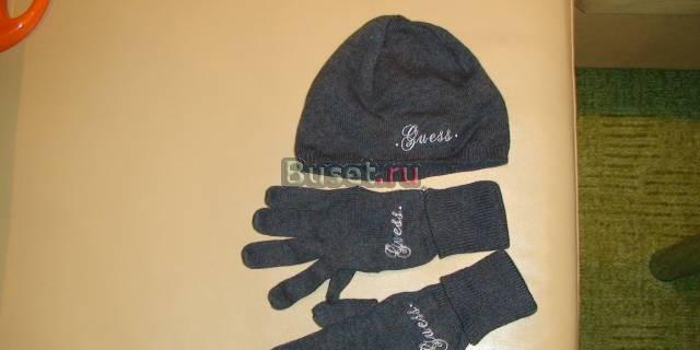 "Шапка и перчатки guess" Санкт-Петербург