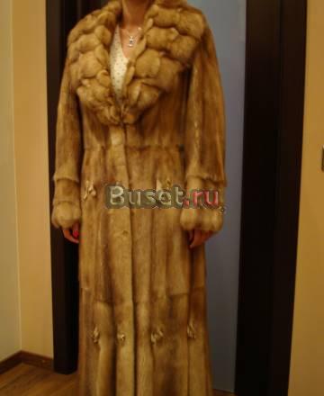 Эксклюзивная норковая шуба Санкт-Петербург