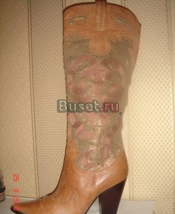 Продам кожаные сапоги 37 размера Санкт-Петербург