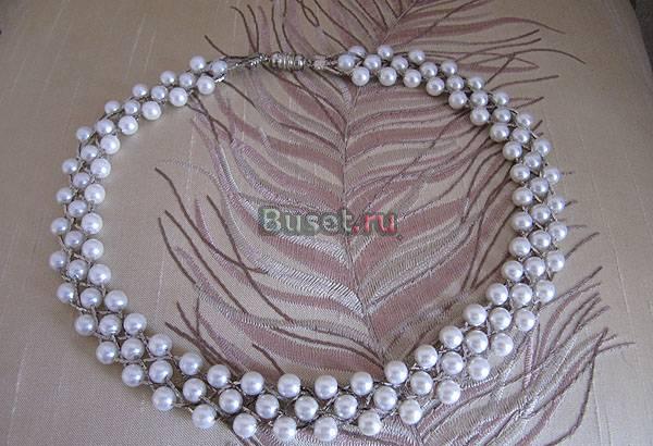 Колье под жемчуг Москва