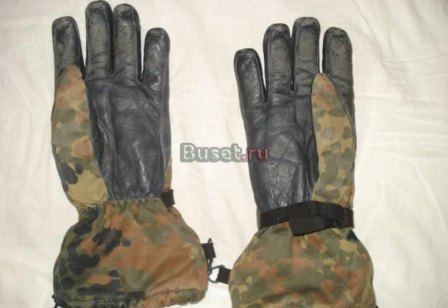 Перчатки боевые зимние Бундесвер Германия Москва