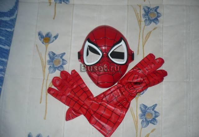 Маска и перчатки "Человек-паук" Москва