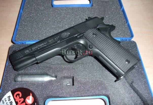 Пистолет Colt 1911 пневматический новый Санкт-Петербург