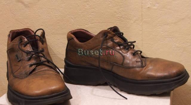 Полуботинки Esprit коричневая кожа Москва