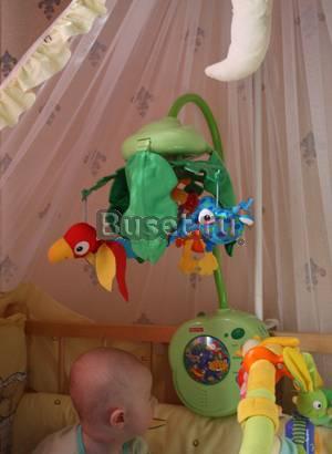 Мобиле "Тропический лес" для малышей с рождения Москва