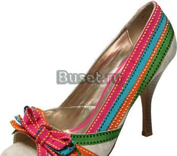 Цветные туфельки р.36 Москва