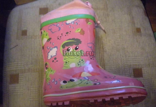 Сапожки резин.р 25 Москва