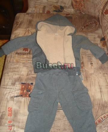 Утепленный костюм gap 12-18 мес Москва