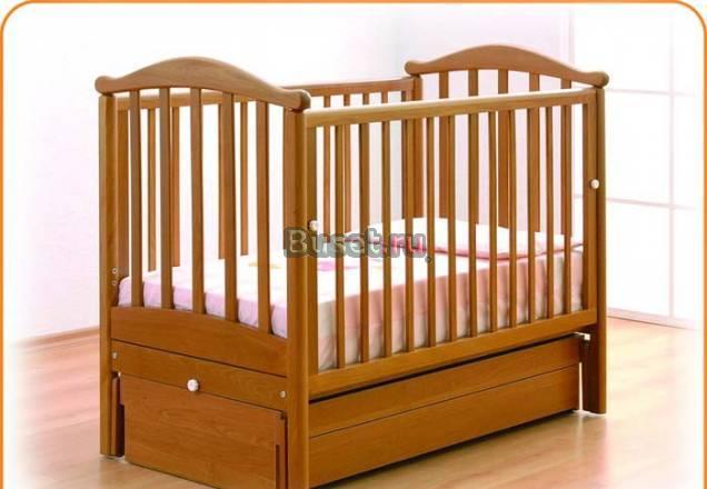 Кроватка "Людмила" продольный маятник Москва