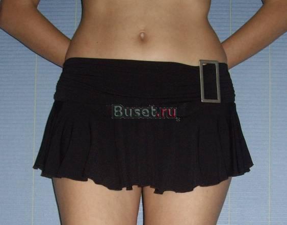 Черная мини юбка. микро юбочка. р-р 40-44 Москва