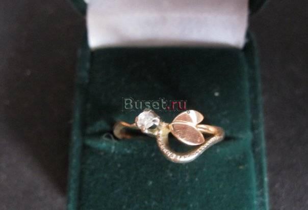 Колечко из золота - проба 585 Санкт-Петербург