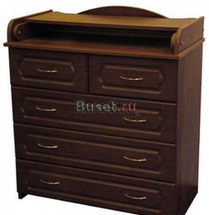 Новый пелен.комод,резн. фасад,5ящ.,от производит Москва