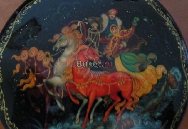 Шкатулка Холуй СССР Москва