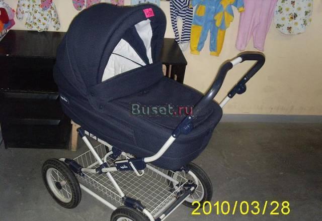 Коляска люлька Inglesina синяя Санкт-Петербург