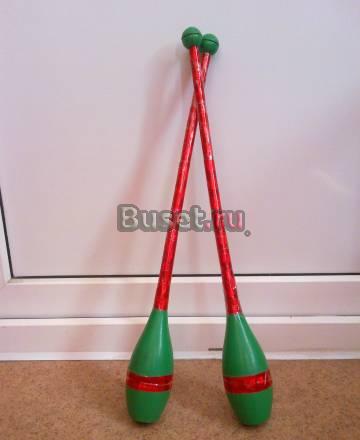 Продам булавы зеленого с красным цвета Волгоград
