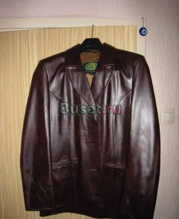 Кожанная  куртка новая Москва