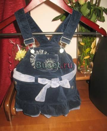 Велюровый сарафанчик Санкт-Петербург