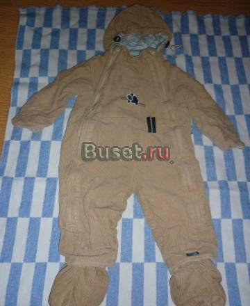 Осенний комбинезон 86р-р и новые шапка и шарф Москва