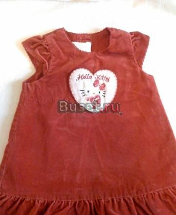 Сарафан бархатный Hello Kitty Москва
