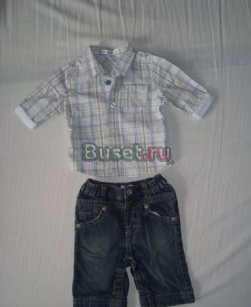 Комплектом рубашку с джинсиками на модника Санкт-Петербург