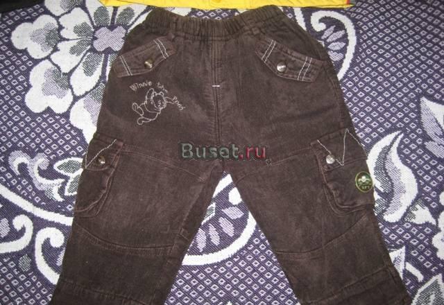 Вельветовые штанишки - утепленные Москва