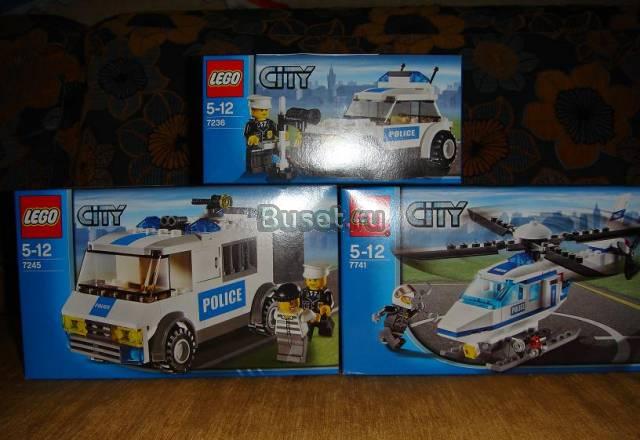 Дешево новые "Лего" Полиция  - цена за все Москва