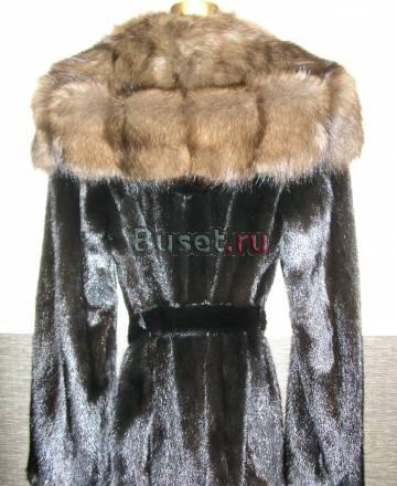 Шуба новая автоледи с капюшоном из соболя Москва