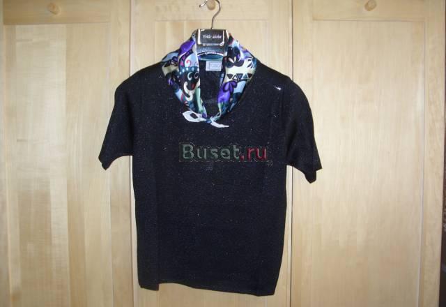 Кофта черная с люрексом ( Италия) р.46-48 Москва