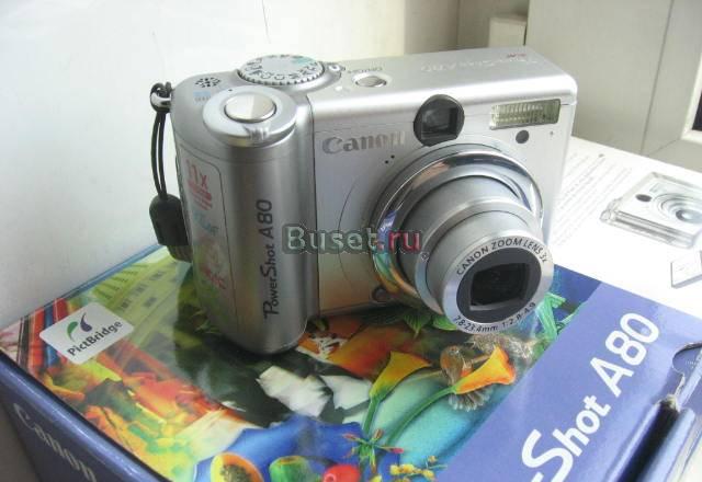 Продам цифровой аппарат Canon A80, новый Москва
