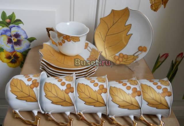 Сервиз, ваза, тарелки (десертная и фигурная) Москва