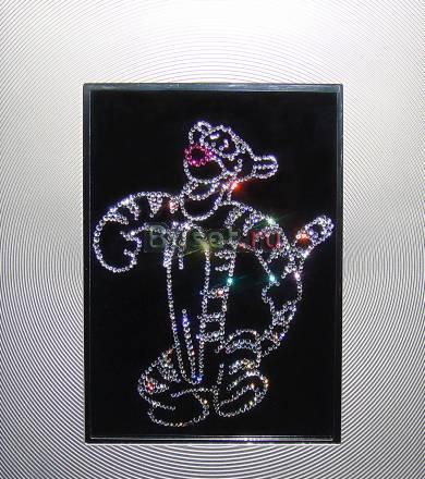 Картина из кристаллов Swarovski "Тигра" Москва