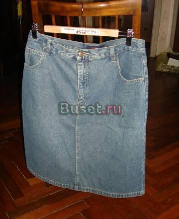 Продам джинсовую юбку р. 46-48 Санкт-Петербург