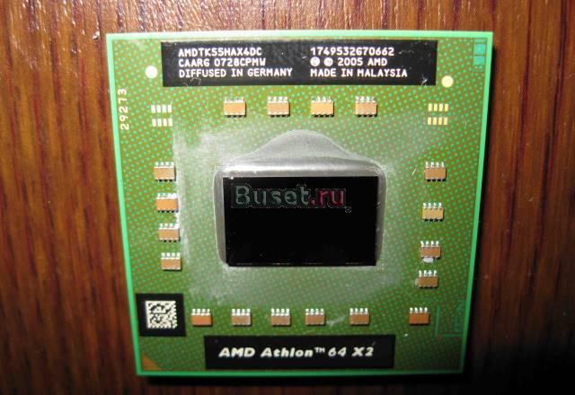 Процессор AMD Athlon 64 X2 снят с ноутбука 5520G Санкт-Петербург