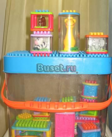 Продаю кубики Fisher-Price в ведерке Москва