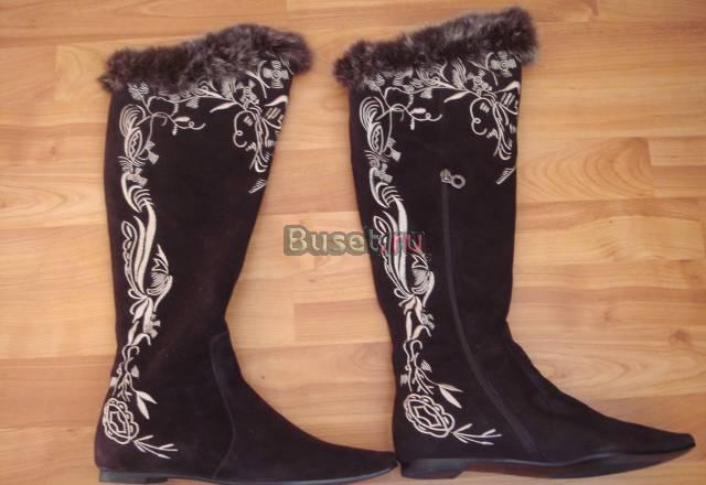 Сапоги Egle замшевые коричневые Санкт-Петербург