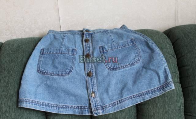 Юбка короткая джинсовая 42-44 Москва