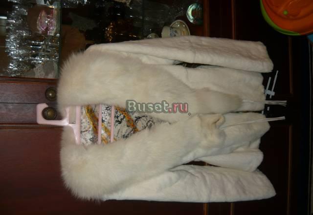 Белая шубка Москва