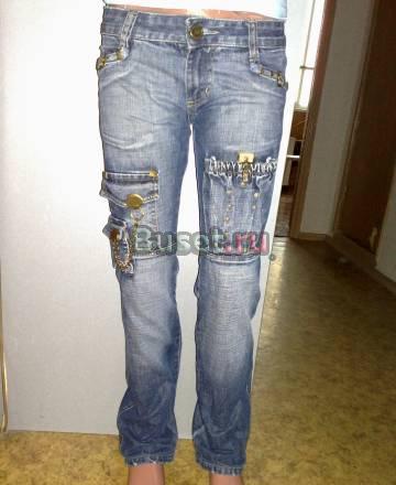 Крутые джинсы "Dsquared", р.40-42 Москва