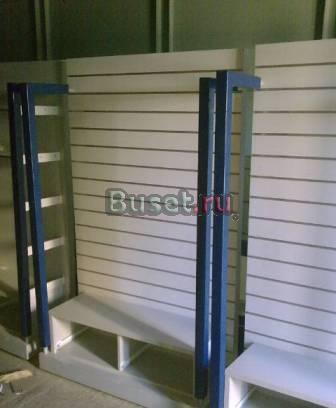 Стойка б/у с тумбой 2 ящика 1-сторон.110х185х40 Москва