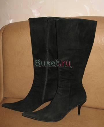 Замшевые сапоги Санкт-Петербург